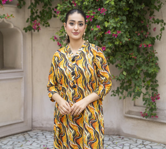 2 Piece-SAFFRON SWIRL