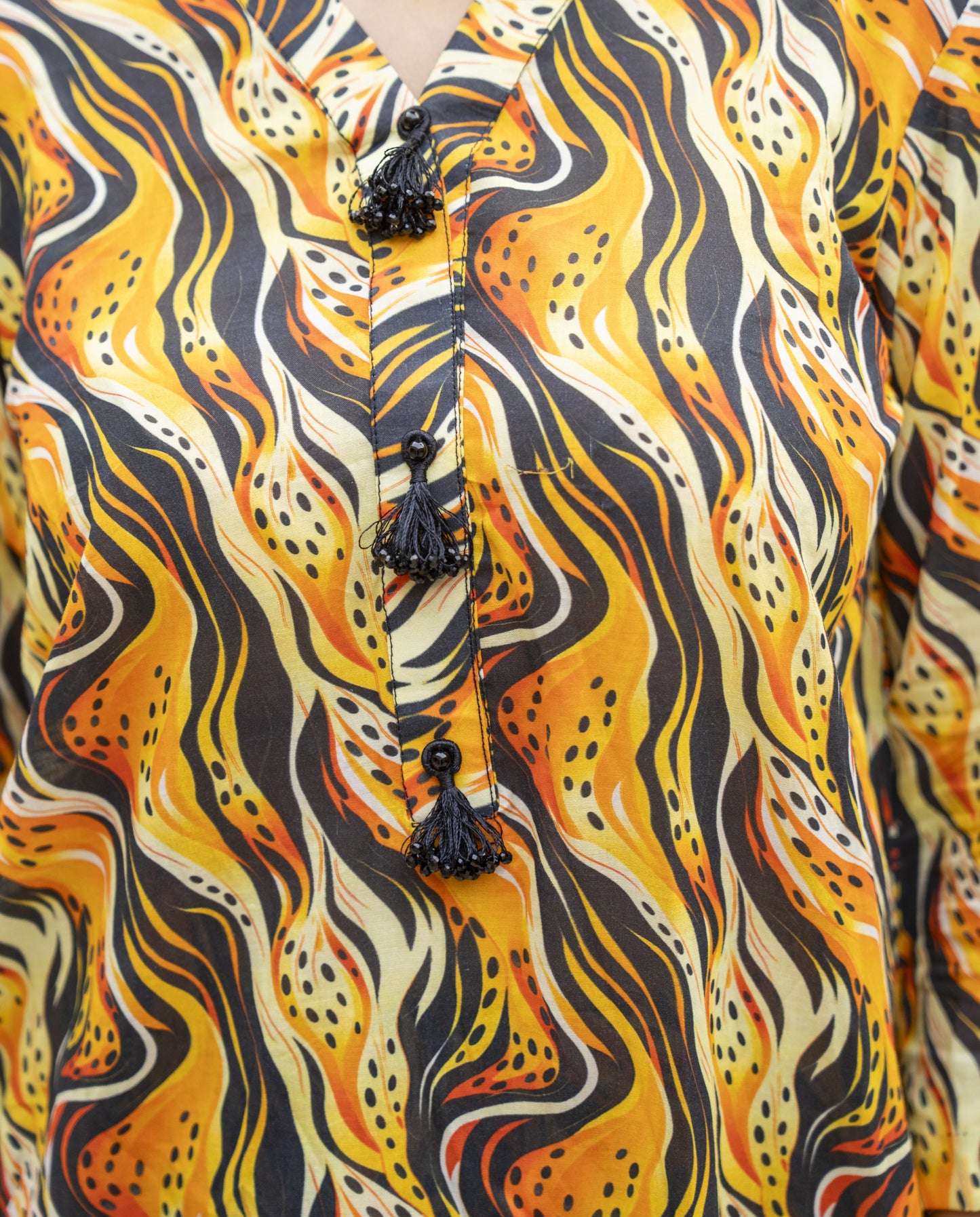 2 Piece-SAFFRON SWIRL